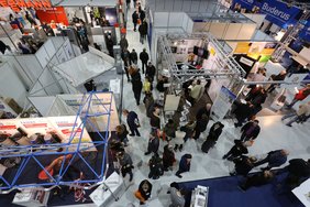 In Halle 1 befindet sich auch bei der BAUExpo 2017 der "Fachbereich Energie".